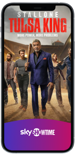 SkyShowtime redesigned app store screenshot