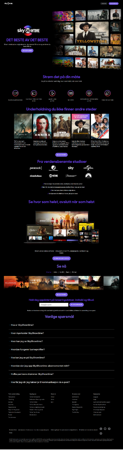 Earlier homepage design 3